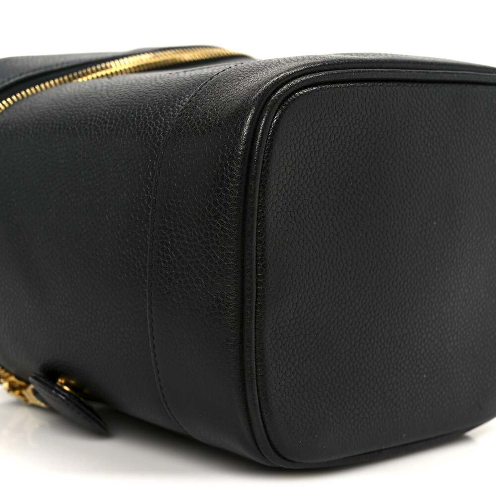 Chanel Caviar Vanity Cosmetic Case #242107C12B - Picture 10 of 11